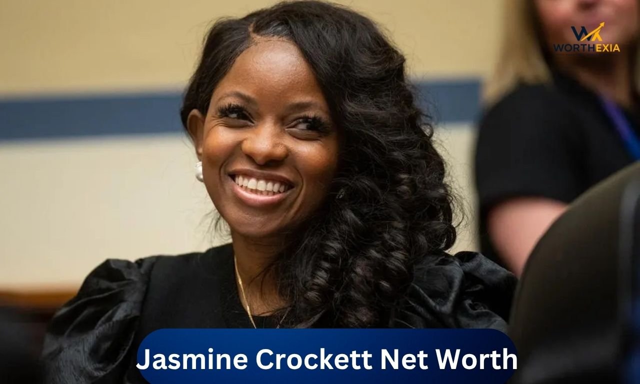 Jasmine Crockett speaking at a public event