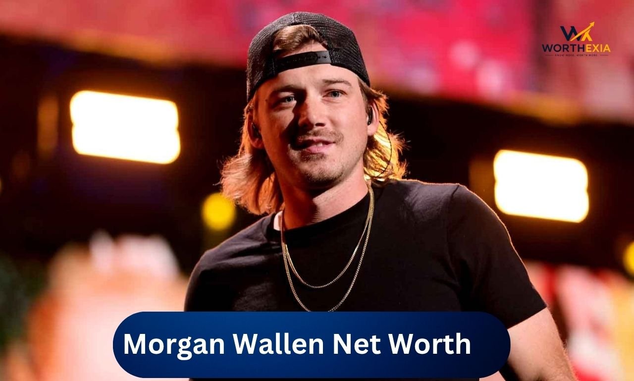 Morgan Wallen performing on stage during a live concert